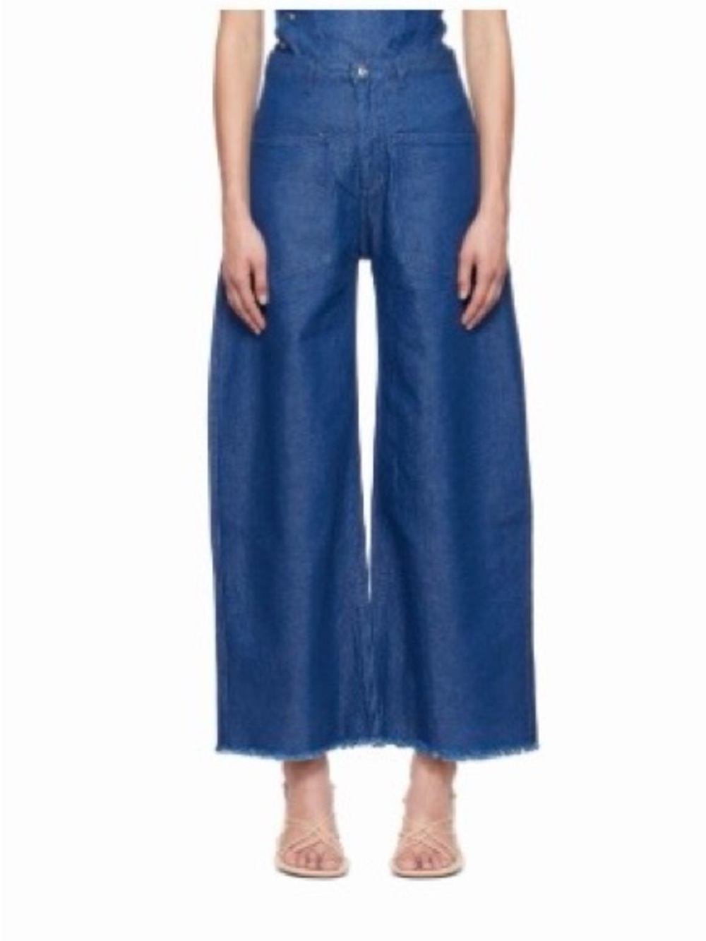 MARQUES ALMEIDA
Navy Patch Pocket Boyfriend Jeans